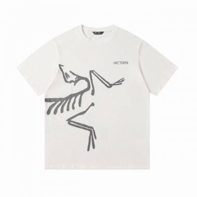 款号：L003 Arctetyx 始祖鸟 Archaeopteryx 标识印花短袖T恤 原版定制辅料 吊牌 包装袋 贴纸 洗水唛 防尘纸 250克 双纱面料 定