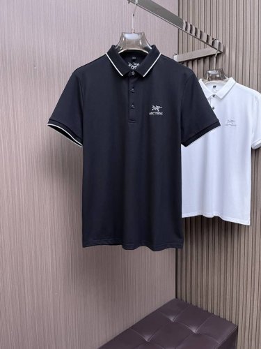 始祖鸟 2025Ss夏季新款字母Logo男士翻领polo衫 经典商务男款 高端男装的天花板级别的商务男款 简约时尚大气不失优雅 单穿内搭体面过人 品质控 细节控