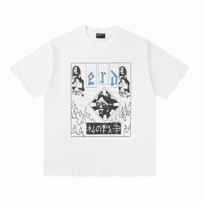 Ert11 复古美式短袖T 颜色：白色 码数:S-Xl