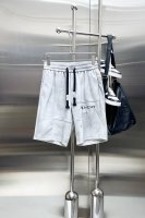 纪梵希 三标齐全 2025夏季新款男士休闲短裤，高级定制面料透气面料 透气弹力舒适度极高，细节无可挑剔，顶级辅料配备，原版Logo设计理念，手感细腻柔软！上身版