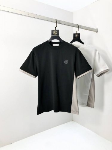蒙口。2025春夏新品时尚圆领短袖高级定制百搭款式！更有实用感 任何人都可以轻松驾驭 采用莫代尔氨纶面料制作，奢华经典品牌Logo设计，H非常显档次懂货的必须入