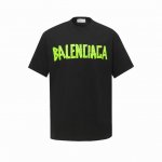Balenciaga 面料：100% Balenciaga巴黎世家高品质龟裂+胶印，采用300克双纱面料，1*1索罗娜罗纹，宽松版型，男女同款 尺码：Xs. S