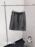 Chrome Hearts 克罗心 25S S 水洗马蹄棉质短裤五分裤 顶级面料品质短裤，夏季搭配绝对高级好看！！高端版本，欢迎随意对比！！整体版型一级棒！！面