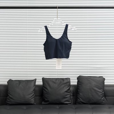 工厂p直供 Lululemon丨露露乐檬U型运动文胸 配色：黑兰 尺码：2 4 6 8 10 12