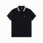 Gucci 古驰 25Ss新款 袋口小Gg刺绣 Polo 230克重全棉珠地 颜色：白色 黑色 雾霾蓝 码数：S M L Xl Xxl