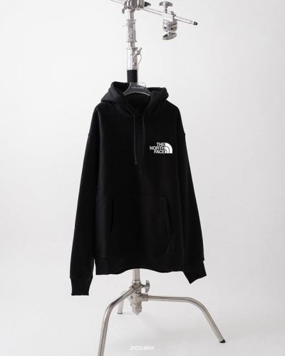 120 北面The North Face Ss23 森林印花环保系列毛圈连帽卫衣 男女同款 面料采用420克水柔棉 质量天花板 摸到手就知道值 衣服采用落肩袖百