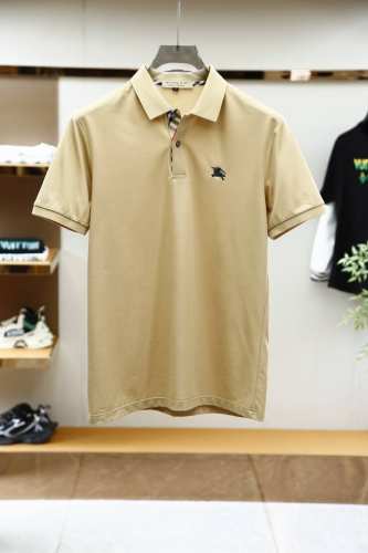 Bbr巴宝莉-重磅推荐！春夏新品 专柜在售 时尚高端男装polo-胸前Logo个性时尚 进口顶极高密度丝光珠地，极为亲肤舒适 摸上去非常的细腻，质感很好，凉爽透