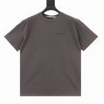 Alexander Wang 亚历山大王 25Ss 满天星满钻烫钻短袖T恤 采用定织定染 G长绒棉 螺纹面料同缸定染 重工水洗酵素成衣炒雪花工艺 打造做旧复古黑