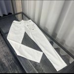 款号Cc877 Lv 路易威登 驴家最新超柔牛奶丝裤 驴家顶级用料超柔高棉水洗牛奶丝面料每一件水洗费用高达常规工艺三倍之多 触感极致细腻 质感非常好 全身简约大