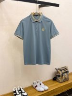 范思哲 %新疆长绒棉 面料柔软舒适透气 2025 夏季 限量款短袖Polo系列 -