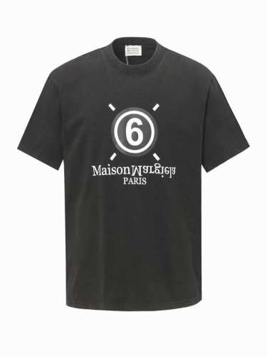 Mm6 马吉拉25Ss字母数字6印花T恤短袖 Logo标识精致升级，灵感源自八十年代复古原版面料官方同款短袖T恤 定制280克同缸染面料手感非常舒服春夏砖柜同步