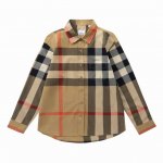 burberry 巴宝莉 经典大格纹衬衫 定制原版一致20支精梳棉单线纱 纱线全部订染 最终确定织法 无论是格型大小线条粗细均达到Y版水平并且布料没有尾斜现象