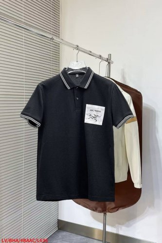 始祖鸟 2025Ss夏季新款字母Logo男士翻领Polo衫！经典商务男款，高端男装的天花板级别的商务男款！简约时尚大气不失优雅，单穿内搭体面过人，品质控 细节控