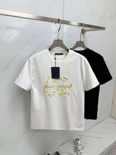 25ss夏季新款系列！-L*ouis男士圆领短袖T恤，克重280 高端潮牌，独特的设计风格，永远的经典男女同款，随意穿搭。上身巨好看，随便一搭都可以炸街。精美3
