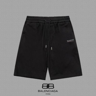 Balenciaga 巴黎世家 经典可乐刺绣短裤 爆款定制400克活性版纯棉面料 采用立体绣花工艺 立体清晰可见 面料舒适有质感五分裤 码数 S-Xxl 颜色