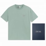 100【新款上架】Dior迪奥 Cd刺绣短袖 240克全棉面料32枝双股双纱 洋气十足 男女同款轻奢重工风！今年一定要入的一款短袖真的太好看了，休闲也可以这么高