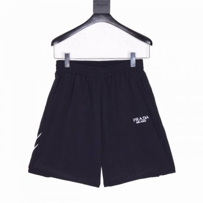 款号Y752 prada 普拉达24新款短裤 高端梭织面料，抗皱亲肤 撞色高密度绣花点缀， 前后prada字母绣花 定位裁剪、版型纯正、上身效果非常Yyds，
