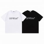 9058# Off White新款宽松版短袖T恤 尺码 S M L Xl 颜色 黑色 白色