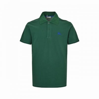 burberry 巴宝莉 24Ss 战马刺绣polo短袖 原版4800购入 原版订织定染310G蜂窝珠地布料 进口田岛机绣花 品质还原原版品质 肩部撞色线工艺