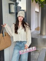 两件套 炎炎夏日爆款推荐 超级火爆防晒衣两件套 防晒衣+字母印花美背 S Mlxl 面料：棉混纺 M码胸围112肩宽41袖长56衣长53背心胸围76肩宽37衣长