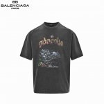 本地自取：180 balenciaga/巴黎世家 25Ss格鲁吉亚水洗做旧短袖 面料采用进口机器织造而成，布面纹路的独特性创造出完美的成衣效果 面料采用净布26