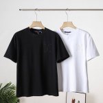 顶级版本 Lv路易威登 25Ss早春新款 牙刷绣Logo标识短袖 轻奢主义 男女日常通勤穿搭必备单品 正确版本 欢迎对比 详细特征 320克100% 纯棉双纱汗