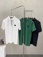 Zegna杰尼亚独家专供新款原单男士休闲短袖 高端定制 高端版本 时尚百搭爆款进口面料 手感超柔软细腻 穿着亲肤舒适 高端精品 代工厂p精细做工 上身非常赞 男