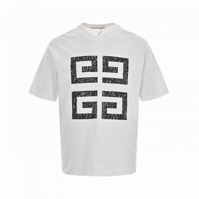 givenchy 纪梵希 24Ss 胸前4G大Logo印花短袖 面料采用270克重精梳棉 定制1*1螺纹 成衣两遍水洗处 面料舒适亲肤无异感 定制定染面料 纺织