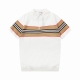 120 burberry 巴宝莉 经典三色拼接针织Polo衫 升级，灵感源自八十年代复古 原版面料 官方同款 Polo衫 定制 网纱毛衣针织面料 手感非常舒服