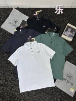 Arctertx始祖鸟印花品牌Logo户外舒适吸汗速干短袖polo衫 男女同款 想要一件能陪你应对各种场景的短袖polo衫？Arctertx始祖鸟印花品牌Log