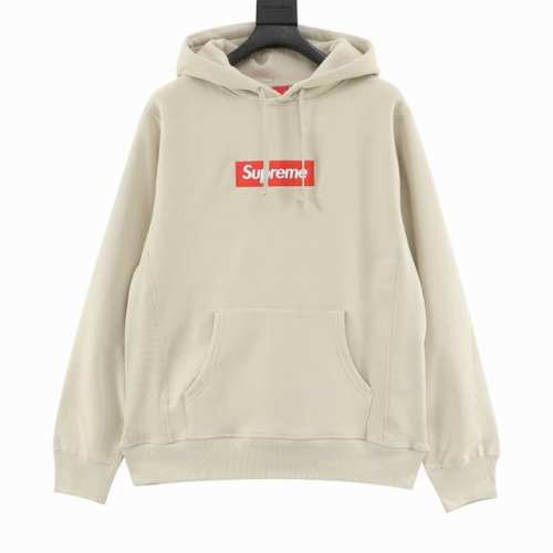 360 supreme Fw24 Week17 Box Logo Hooded Sweatshirt 胸前徽标刺绣Logo口袋连帽卫衣帽衫 面料460克 高克重