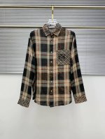 p290罗意家2025春夏新款男士衬衣，潮流轻奢新品登场 原单复刻产物 高端品质 市场最高版本 米兰时装设计师款 先睹为快，独家现货发售；全景字母Logo图案印