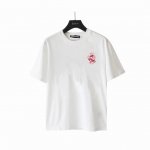 实拍细节图+尺码表 Chrome Hearts 克罗心 蛇年限定刺绣短袖 蛇年限定系列 Ch 克罗心 采用万针刺绣盘绳工艺 情侣款短T 百看不腻的高级简约风格