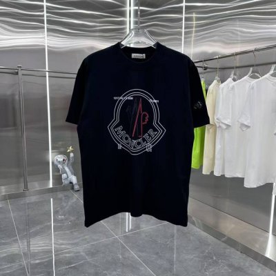 梦家 2025春夏新款 圆领短袖T恤 个性印花 男女同款 S M L Xl Xxl 五个码 黑色 白色