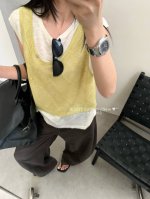 假两件背心