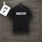 款号：A127 Louis Vuitton Lv 路易威登 2025最新款短袖T恤，绝对的顶级爆款，原版一比一面料，胸前Logo更显得不凡跟高档，大气，简约，基