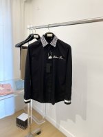 jind Balmain 巴尔曼、 新款衬衫 打造时装艺术感，立体剪裁修身版型，上身效果很帅气，微彰显品位，整体细节可以对比、效果非常有型 码数M-3Xl