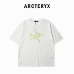 arc'teryx*始祖鸟 荧光个性Logo印花短袖T恤 定制面料300G 男女同款 001 尺码：S M L Xl