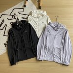 专柜同款 配盒装Kolon Sport 可隆 三色夏季专属Hike 系列 弹力针织连帽印花 凉感防晒服 防晒Upf80+内里全包边 面料全部采用高定制面料，轻质
