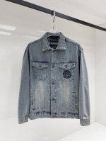 范思哲 2025春季新款男士夹克外套，原单三标齐全高端版本！专柜定制面料 透气舒适度高，细节无可挑剔，品牌元素设计理念，专业代购级体现高品质。手感细腻柔软！呈现