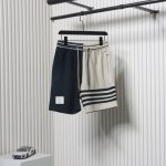 thom Browne 汤姆布朗 四杠织带短裤 面料采用专业订纺表面32S触感细腻内里8S，挺括有型，克重高达380G，起订量500Kg 相当于1000件单品