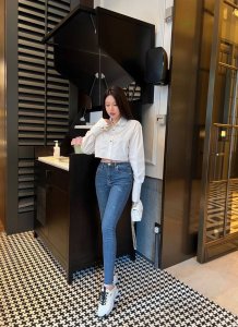 Ysl 高弹面料小脚裤 Sml