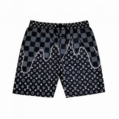 90 Louls Vultton 路易威登 春夏季新款休闲高品质速干裤梭织面料 沙滩裤，超高端品质3D数码印花工艺制作而成，原版复刻、整体提花最新字母联盟Log