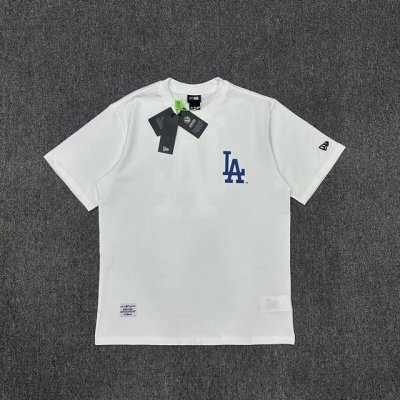Xx370 New Era纽亦华新款Mlb腰果花Ny印花纯棉T恤 情侣款：Ｓ Xxl 白色 黑色