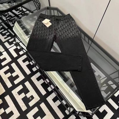 oc-641 dior迪奥 Ss 春秋新款牛仔裤 只做精品 看面料 看做工 看细节 原厂原布原洗水 进口原版水洗弹力面料进口原版水洗弹力水洗面料 弱饱和度的中灰