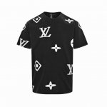 Louis Vuitton 路易威登 25Ss 水洗满印老花短袖 标志性的品牌标识元素,以绚丽黑白渲染点缀夏季的青春穿着.又一款大刷存在感的精品T,再次重回大家
