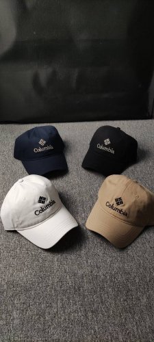 上新 Columbia哥伦比亚 全棉棒球帽官网同款 材质：棉 工艺：水洗 4色齐发 颜色 黑色、卡其色、藏青色、白色