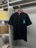 Bbr 巴宝莉 徽标战马印花棉质 短袖T 恤衫 Bur王牌尖货 镇店之宝 情侣款棉质圆领短袖 bur王牌渠道 秒杀市面上一切版本 只能说根本就不是一个级别的存在