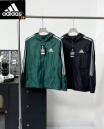 p200 纯原版本！美式复古！Black 回潮！美式复古！阿迪达斯高端系列！Adidas Originals 条纹Logo宽松网格内衬！套网塔丝绒,立领运动夹克