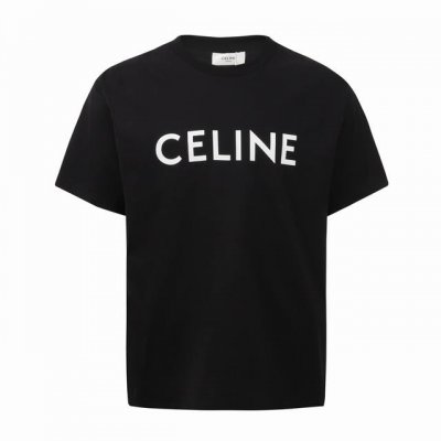 celine 赛琳 经典字母印花基础款短袖T恤 ce气质清爽干净的短袖T恤 夏天T恤季到了 你准备好了吗 精选厚实的平织棉布制作 面料质感瓷实很显气质 高克重的